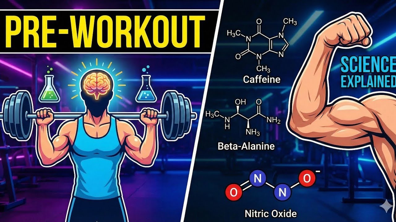Pre-workout से स्किन लाल क्यों हो जाती है | Pre-workout science explained 