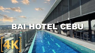 Luxurious and Affordable with an Overlooking View of Cebu - BAI HOTEL | Walking Tour | Philippines