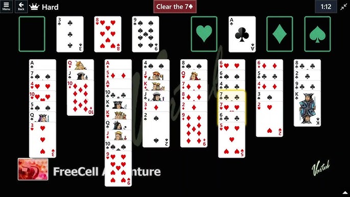 FreeCell Adventure Game #15, November 8, 2022 Event