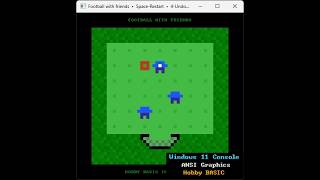 Football with friends - Hobby BASIC