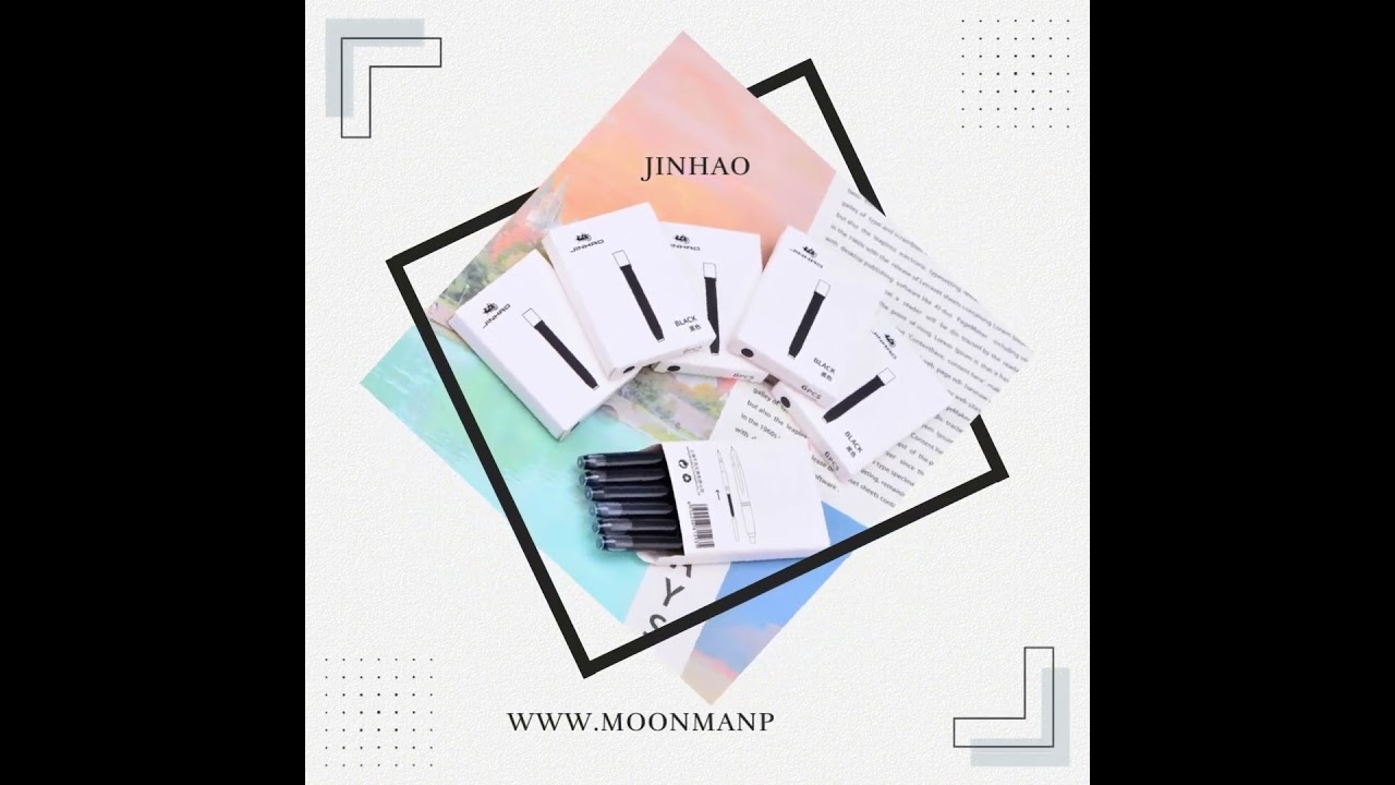 Jinhao Ink Cartridges – Compatible with Jinhao 10/20, Moonman A1/A2 & Pilot Retractable Pens
