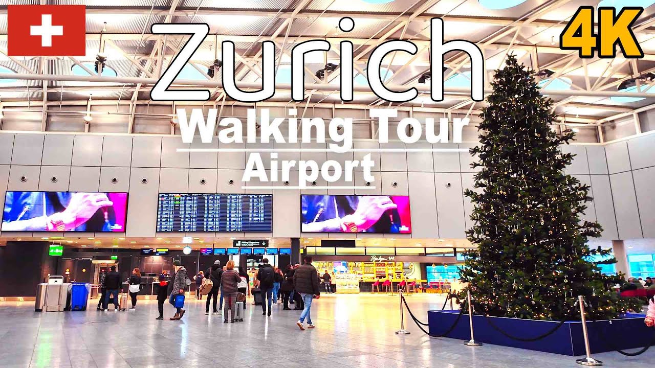 Zurich, Switzerland | Zurich Airport | Airport Walk