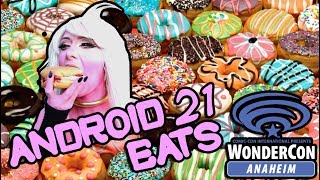 Android 21 Eats WonderCon 2018 ft. Kate Sarkissian