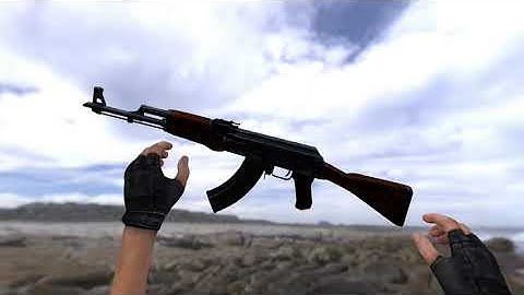 AK-47 reload animation