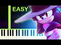 Sonic MMD "Your Idol" | KPOP DEMON HUNTERS Sonic Boys Version - EASY Piano Tutorial
