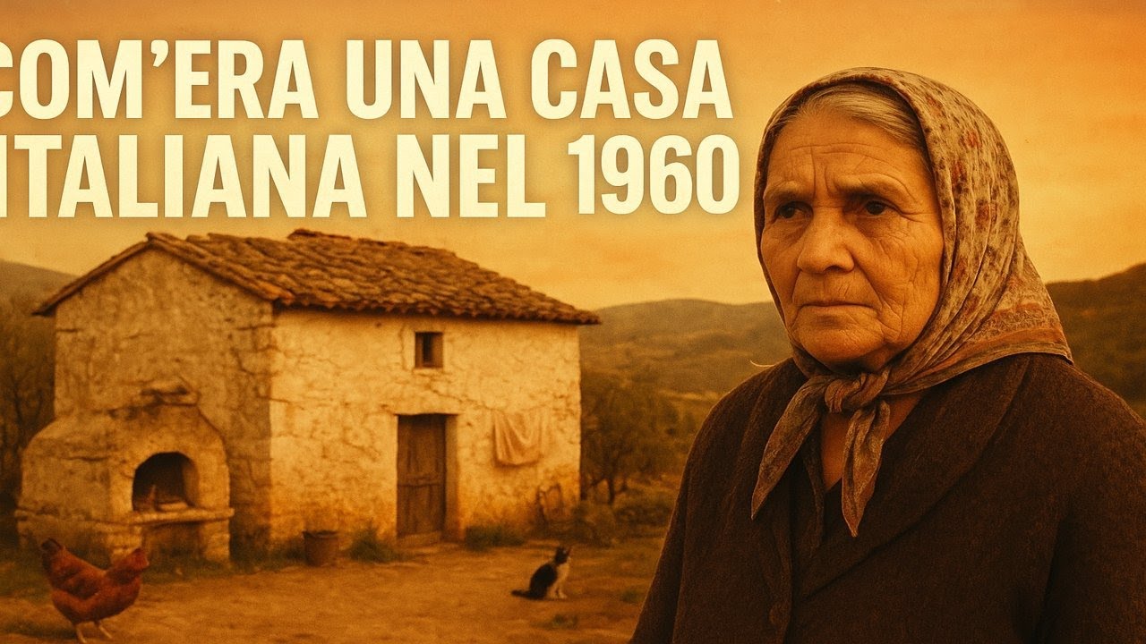 Cómo Eran las Casas de los Pueblos en italia en 1960 | Vida Rural y Tradiciones que Ya No Existen🏠