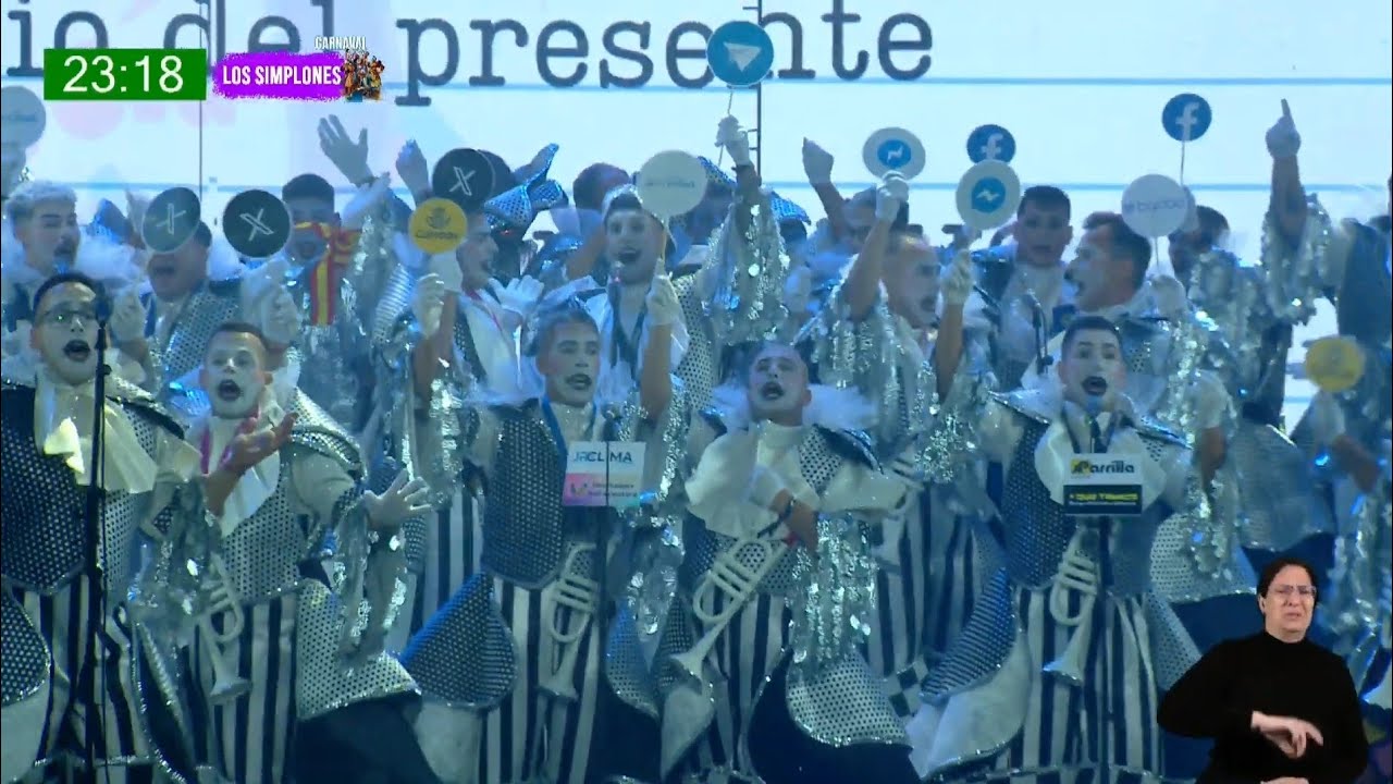 Murga Los Simplones 2025 | 1ª Fase del Concurso de Murgas Adultas de Arrecife, Lanzarote