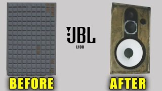 jbl l100 speaker grills