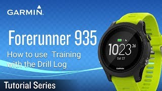 Tutorial - Forerunner 935: Using Drill Log for Pool Swimming screenshot 5