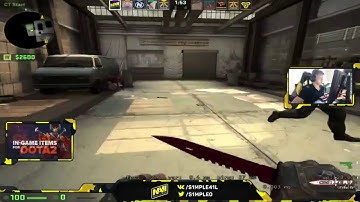 #53 S1MPLE PLAYS FPL ON CACHE FT Scream, dennis