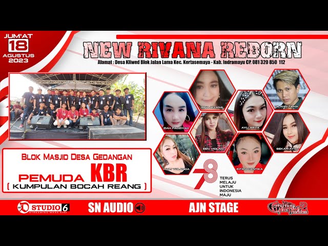 🔴 LIVE MUSIC NEW RIVANA REBORN  || SIANG || 18 AGUSTUS 2023 || PEMUDA KBR GEDANGAN class=