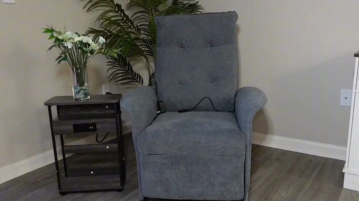 Stylish & Practical: Narrow 3-Tier Charging Side Table