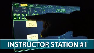 F-35 Simulator from NEGSIS - INSTRUCTOR STATION #1
