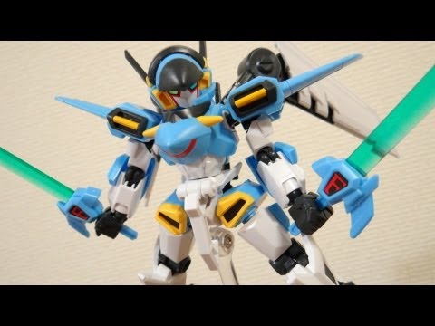 ①LBX イカロス・フォースカラーダンボール戦機ライディングソーサ・②フィギュア ライディングソーサ LBX イカロス・ゼロ/フォースカラー