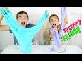 On fabrique du fluffy slime   recette facile  rapide