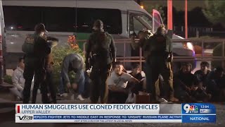 ‘Cloned’ FedEx vans used to smuggle migrants, CBP says