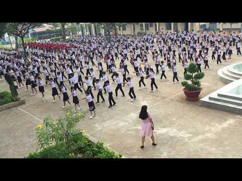 Video Đồng diễn cha cha cha - THCS Lê Đình Chinh (Kr Ana -... - YouTube