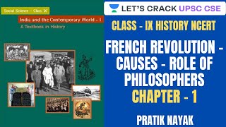 L2: French Revolution - Causes - Role of Philosophers | Class 9 History NCERT | UPSC CSE/IAS 2020