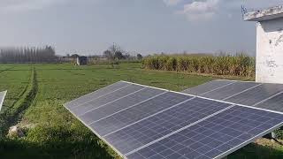 Solar Panel Powered Pumps At Imc Fish Farm