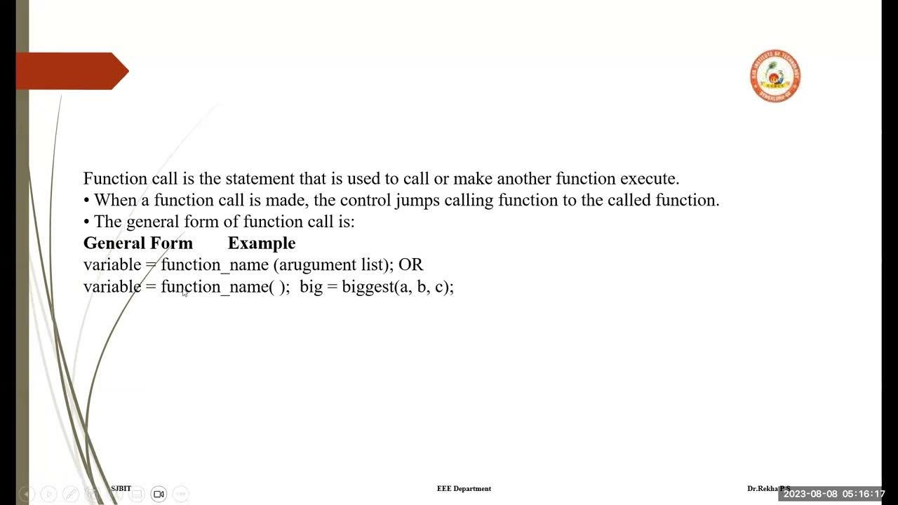User defined Functions in C++ #cprogramming - YouTube
