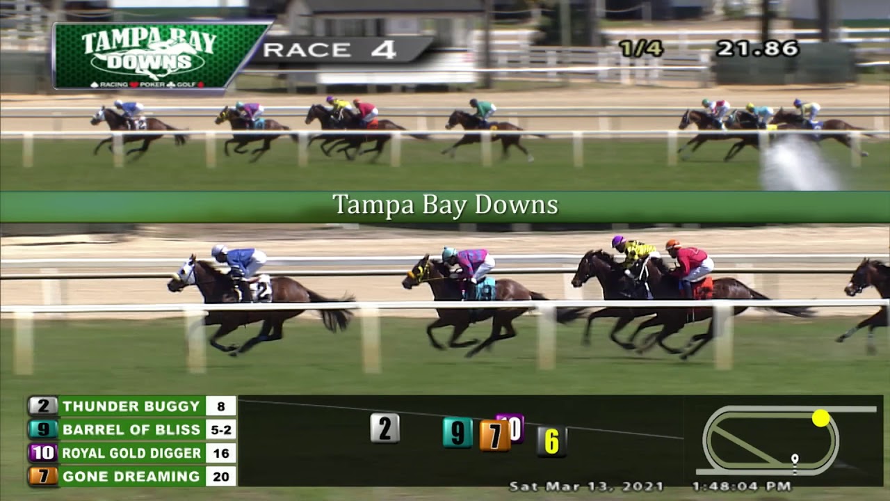 Tampa Bay Downs 03/13/2021 Replay Race 4 YouTube