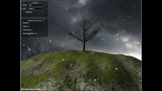 Snow Storm Animated Visulization