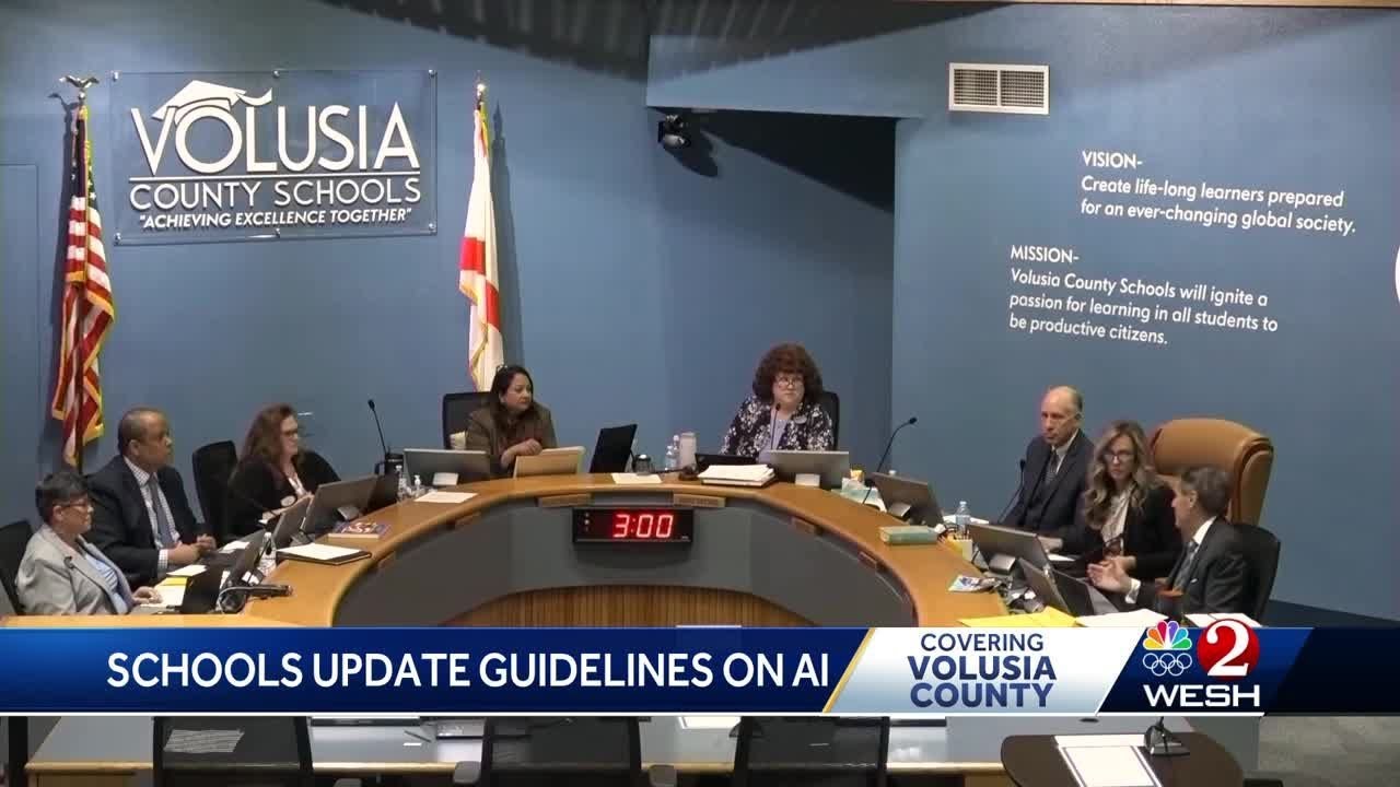 Volusia County Schools navigating AI use in classrooms - YouTube