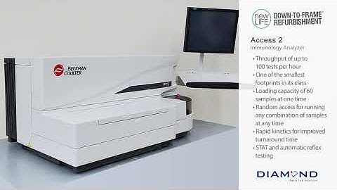 Beckman Access 2 – Down To Frame® Refurbished – Diamond Diagnostics