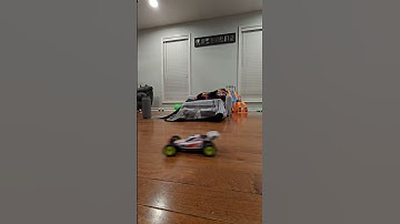 mini rc buggy jumps 🔥 and drifter crashes 😱#rccar #rcjump #rcbuggy #kyosho