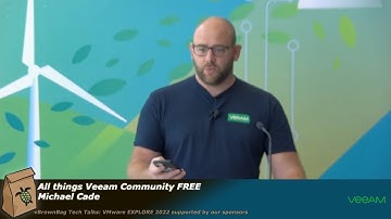 All things Veeam Community FREE - Michael Cade