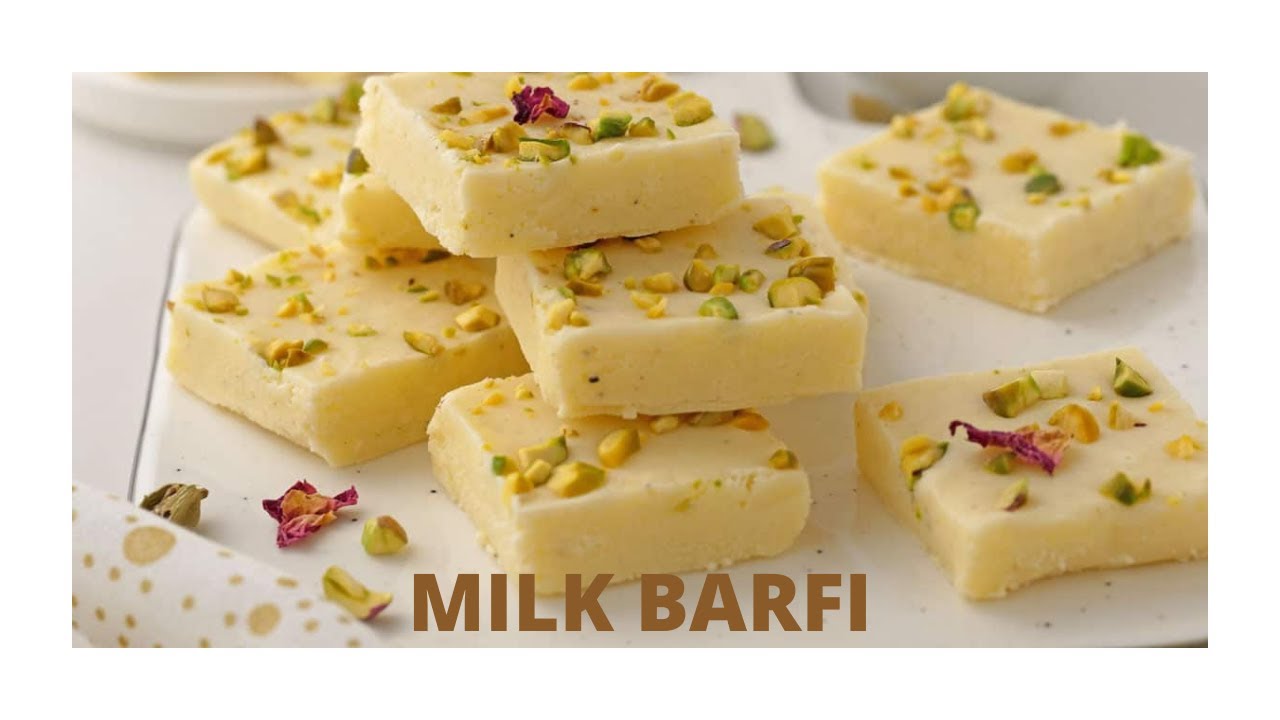 Milk Barfi || Step by step recipe .