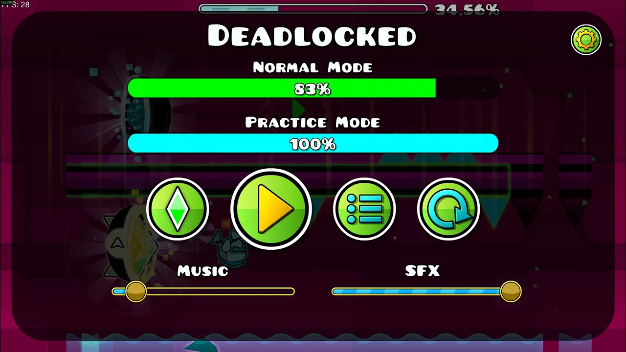 deadlocked 100%