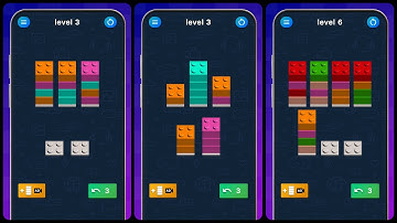 Toy Block Sort 3D Mobile Game | Gameplay Android