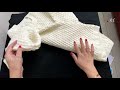 Knitting Measurement of M Size Cardigan / Sweater with