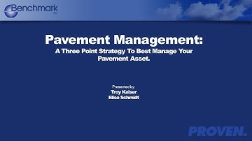 Pavement Management – Three strategies to manage your pavement assets