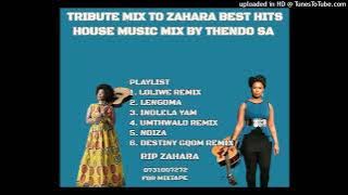 TRIBUTE MIX TO ZAHARA BEST HITS HOUSE MUSIC MIX BY THENDO SA 😭😭😭😭💔💔[ZAHARA MUSIC MIX](ZAHARA LATEST