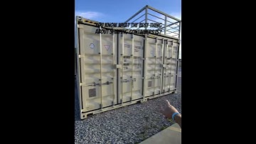 You Know What the Best thing About Shipping Containers is? #simpleshippingcontainers