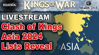 Clash of Kings Asia 2024 Lists Reveal