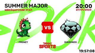 FRENZY vs DIAMONDS | SUMMER MAJOR 2024 | RANKINGS I | 27.01.2024