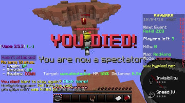 Hypixel ban this cheater using KA,FLY,BHOP,REACH
