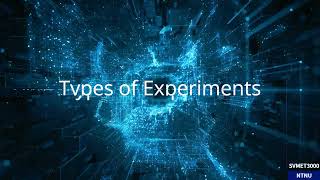 SVMET3000 - Research Design - 03 Experimental Design