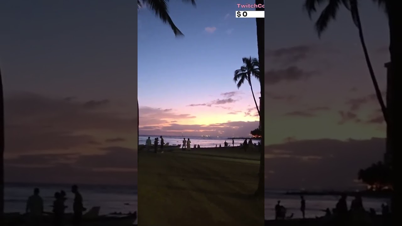 First Day in Hawaii #collabs #howthetableshaveturned #hawaii #waikiki #bea... | #kozybean on #Twitch