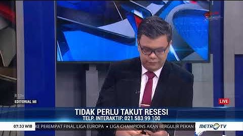 Bedah Editorial MI Tidak Perlu Takut Resesi