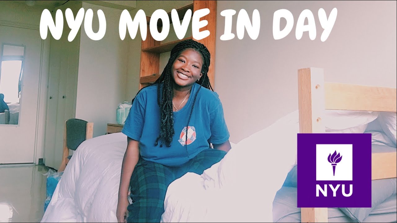 NYU COLLEGE MOVE IN DAY 2020 YouTube