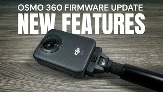 DJI Osmo 360 NEW FEATURES Firmware Update
Over the past week DJI has released firmware updates for the DJI Osmo 360. DJI have also updated the DJI Mimo app adding new features when editing your 360 Footage. These updates have also been added to the DJI Studio desktop software. Some of the updates include a new Twist To Capture on the camera and a new dewarp option in the app to help get rid of some of the distortion in some perspectives.
DJI Osmo 360 (DJI Store) https://bit.ly/dji-osmo360
DJI Osmo 360 (USA) https://amzn.to/47abni5
DJI Osmo 360 (CAN) https://amzn.to/3GT9iwt
Osmo 360 Carbon Fiber Pole: https://amzn.to/46z91cp
Osmo 360 Extended Carbon Pole: https://amzn.to/4mqwOQc
Osmo 360 Carrying Bag: https://amzn.to/3UeTBCK
Osmo 360 Heavy-Duty Clamp: https://amzn.to/4lBNBzj
My Filming Gear
DJI Action 5 Pro: https://amzn.to/3C9ohA0
DJI Osmo Pocket 3: https://amzn.to/3tSJyJr
Favorite Memory Card: https://amzn.to/4jxGR5I
DJI Mic 2: https://amzn.to/3tNHoLO
Insta360 X5: https://amzn.to/4dmQt0p
GoPro Hero 13 Black: https://amzn.to/3AVoeH0
DJI Air 3S: https://bit.ly/3Nt4LAc
DJI Mini 4 Pro: https://amzn.to/3FCIhZM
DJI Avata 2: https://amzn.to/4cNCTCm
DJI Neo: https://amzn.to/47jkI53
Hover Air X1 ProMax: https://amzn.to/4juhn96
All my YouTube videos are edited on an iPad Pro in LumaFusion. I am a minimalist/mobile YouTube creator. I like to keep things simple.
My Editing Gear
iPad Pro 11 With M4: https://amzn.to/40KkvWV
iPad Mini A17: https://amzn.to/4ayuUZ5
Apple Pencil Pro: https://amzn.to/3CzrKHY
Apple Card Reader (USB-C): https://amzn.to/2DvspJG
Sandisk Extreme Pro 4TB SSD: https://amzn.to/3EaZ6xx
Anker Power Bank: https://amzn.to/3CbGe0P
Links may contain Amazon Associate or other affiliate IDs. As a result, we may receive a small portion of the sale.
Become an Air Crew member for behind-the-scenes and bonus perks:
https://www.youtube.com/channel/UCoKMBuQ8YejlCbNm77ZL8jg/join DJI Osmo 360 NEW FEATURES Firmware Update