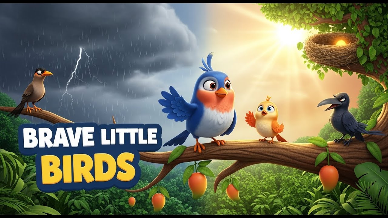 झपली और गुदगुदी | धोखे से हिम्मत तक | Emotional Kids Story in Hindi | कार्टून | Kauwa Wala Cartoon