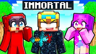 I Pranked My Friends With IMMORTALITY In Minecraft!