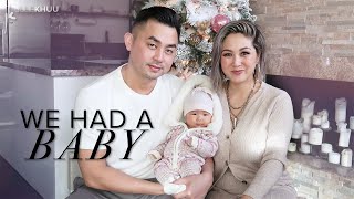 We Had A Baby! Our Birth Story Vlog (Emotional and Scary!🥹)