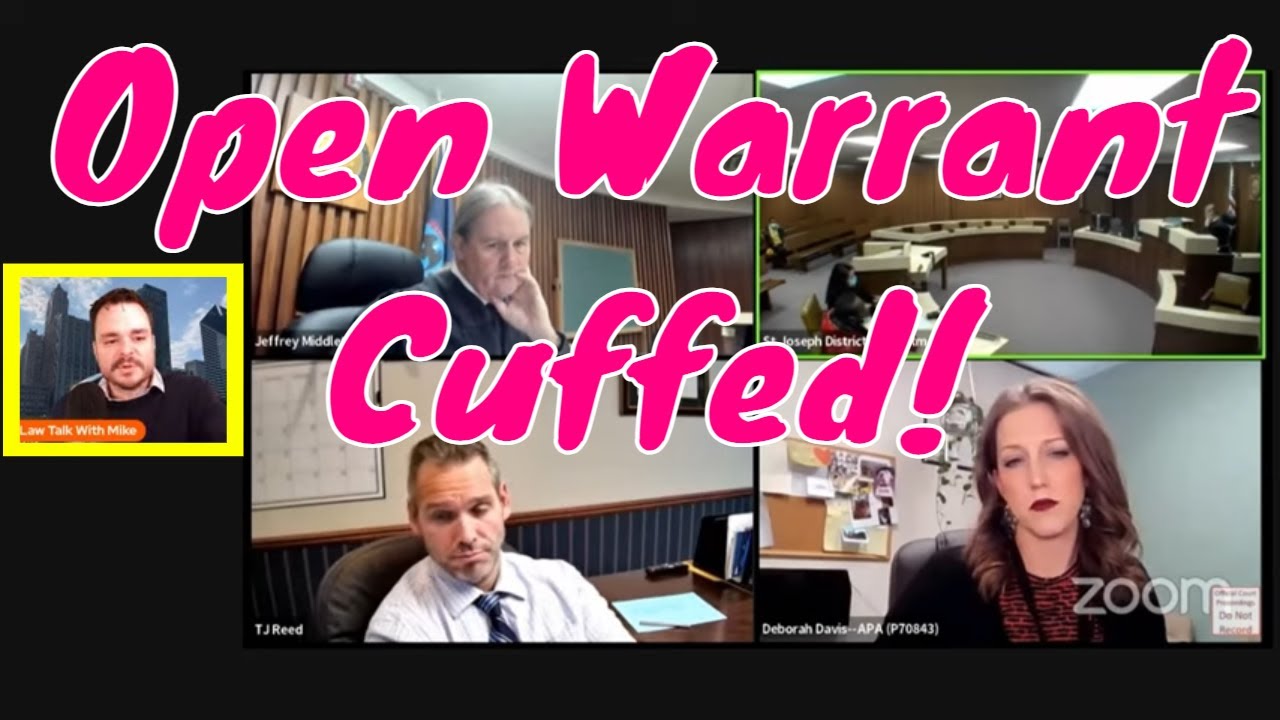 Wild Court Moments #53 Cuffed!