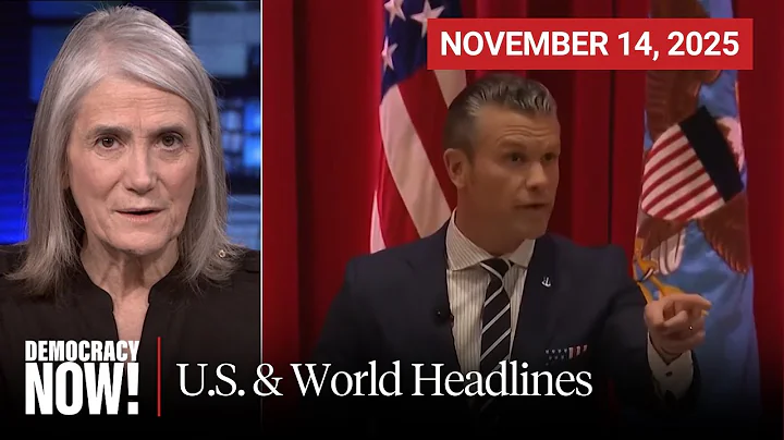 Top U.S. & World Headlines — November 14, 2025